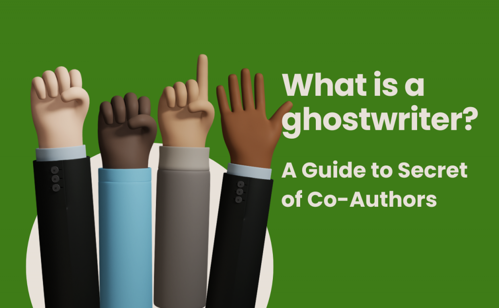 what is a ghostwriter cover