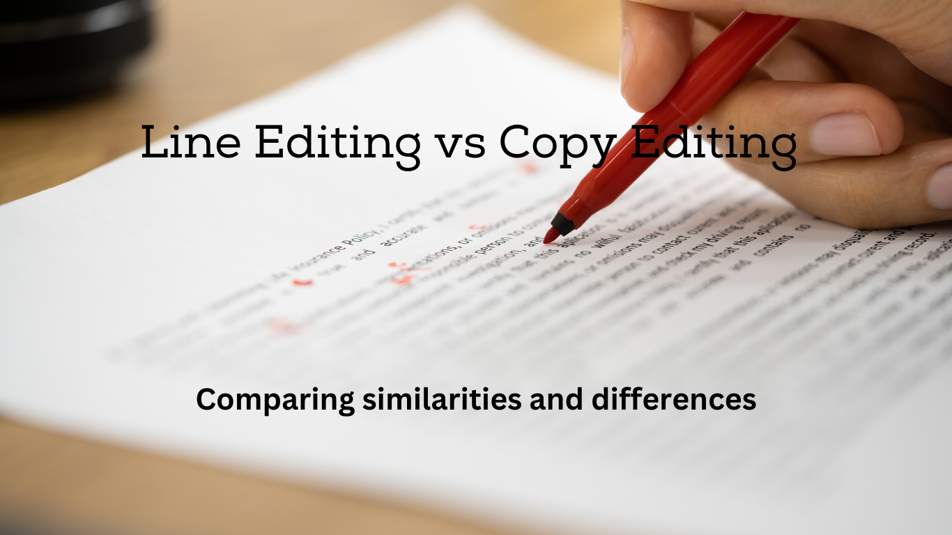 line editing vs copy editing